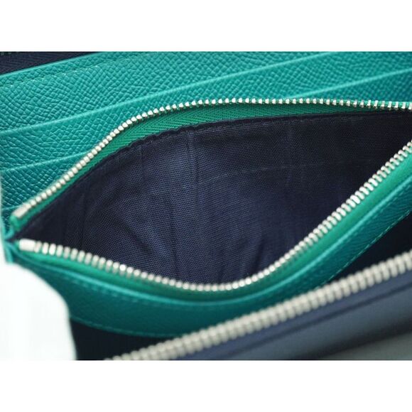 Bulgari Bvlgari Bvlgari Navy Leather Wallet  (Pre-Owned) - Picture 13 of 15